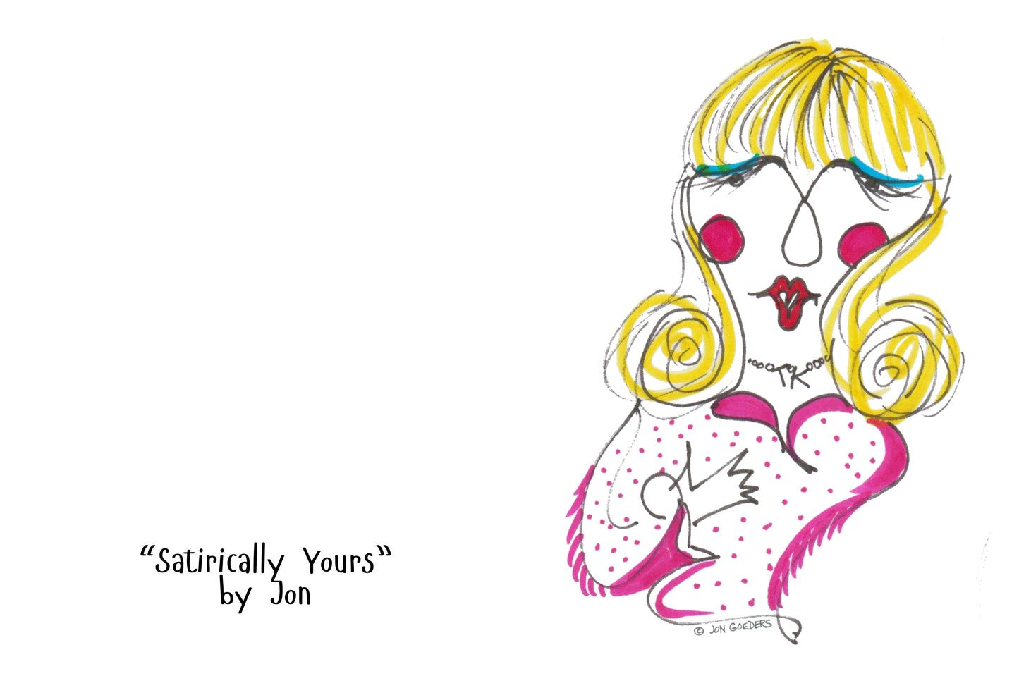 Greeting Card - Satirically Yours - Taylor