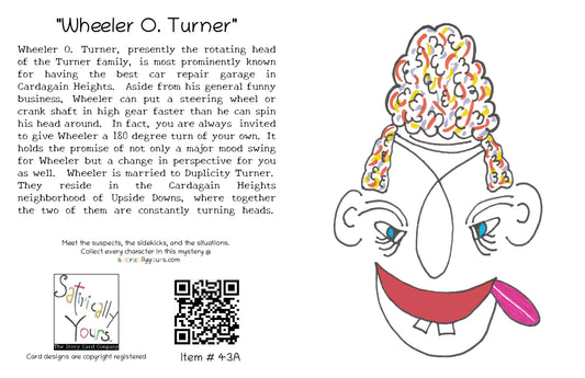 Turn Me Around - Wheeler O. Turner - Greeting Card