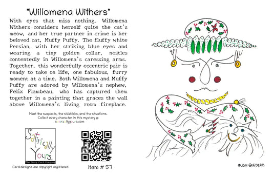 Willomena Withers - Greeting Card