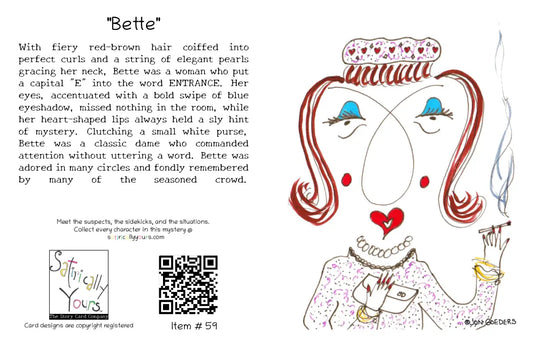 Bette - Greeting Card
