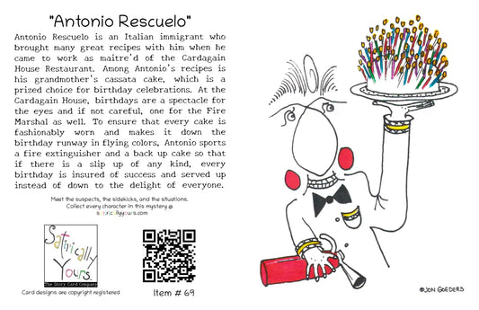 Antonio Rescuelo - Greeting Card