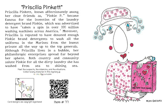 Priscilla Pickett - Greeting Card