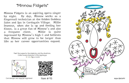 Minnow Fidgets - Greeting Card