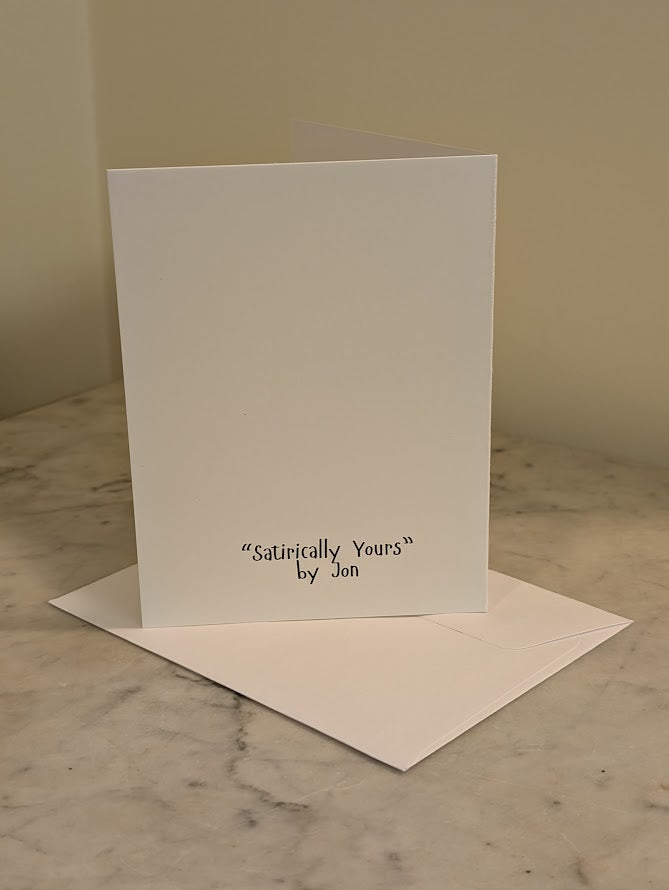 Captain Rhett - Original Design - Greeting Card