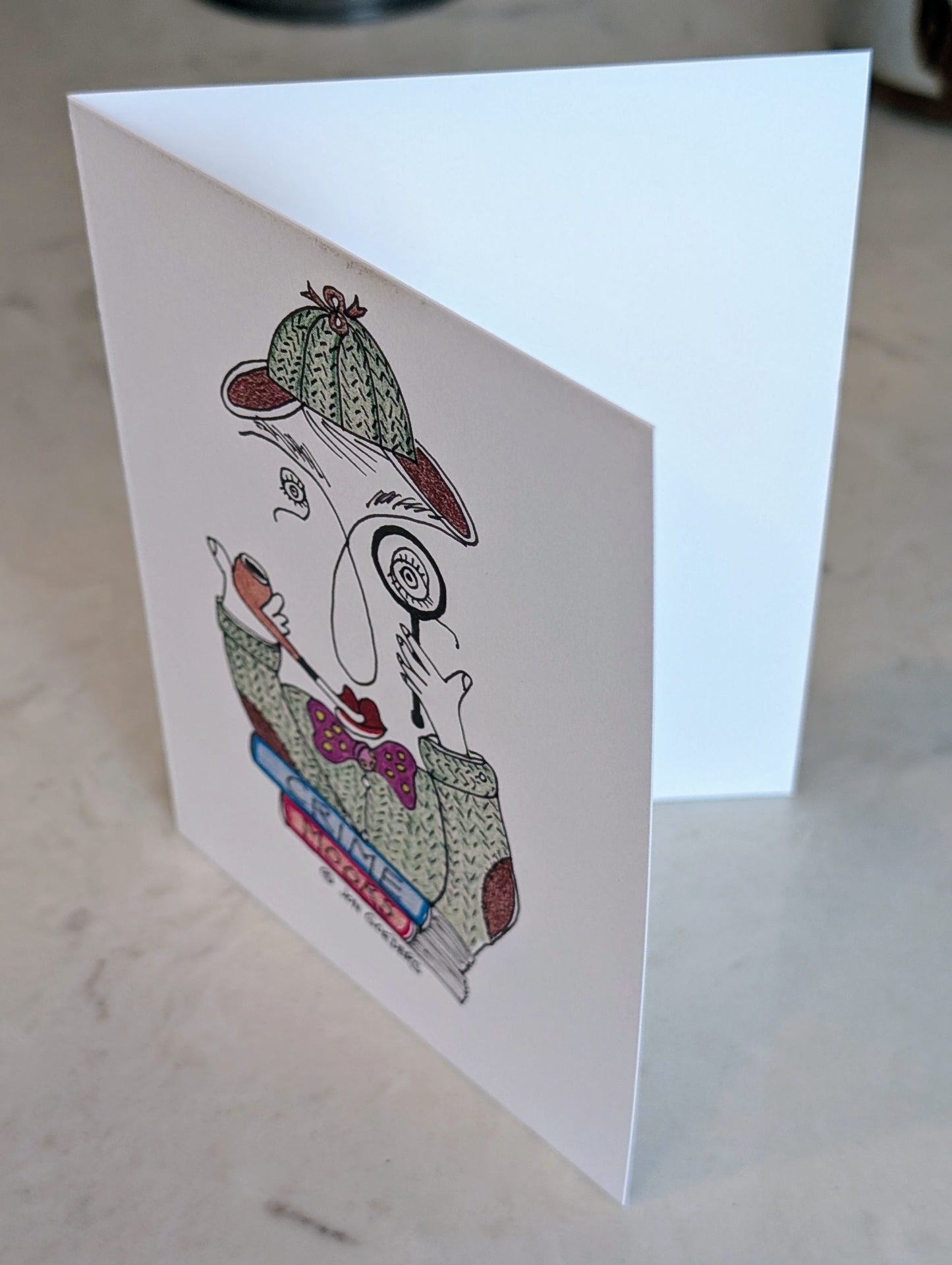 Greeting Card - Satirically Yours - Sherlock Card