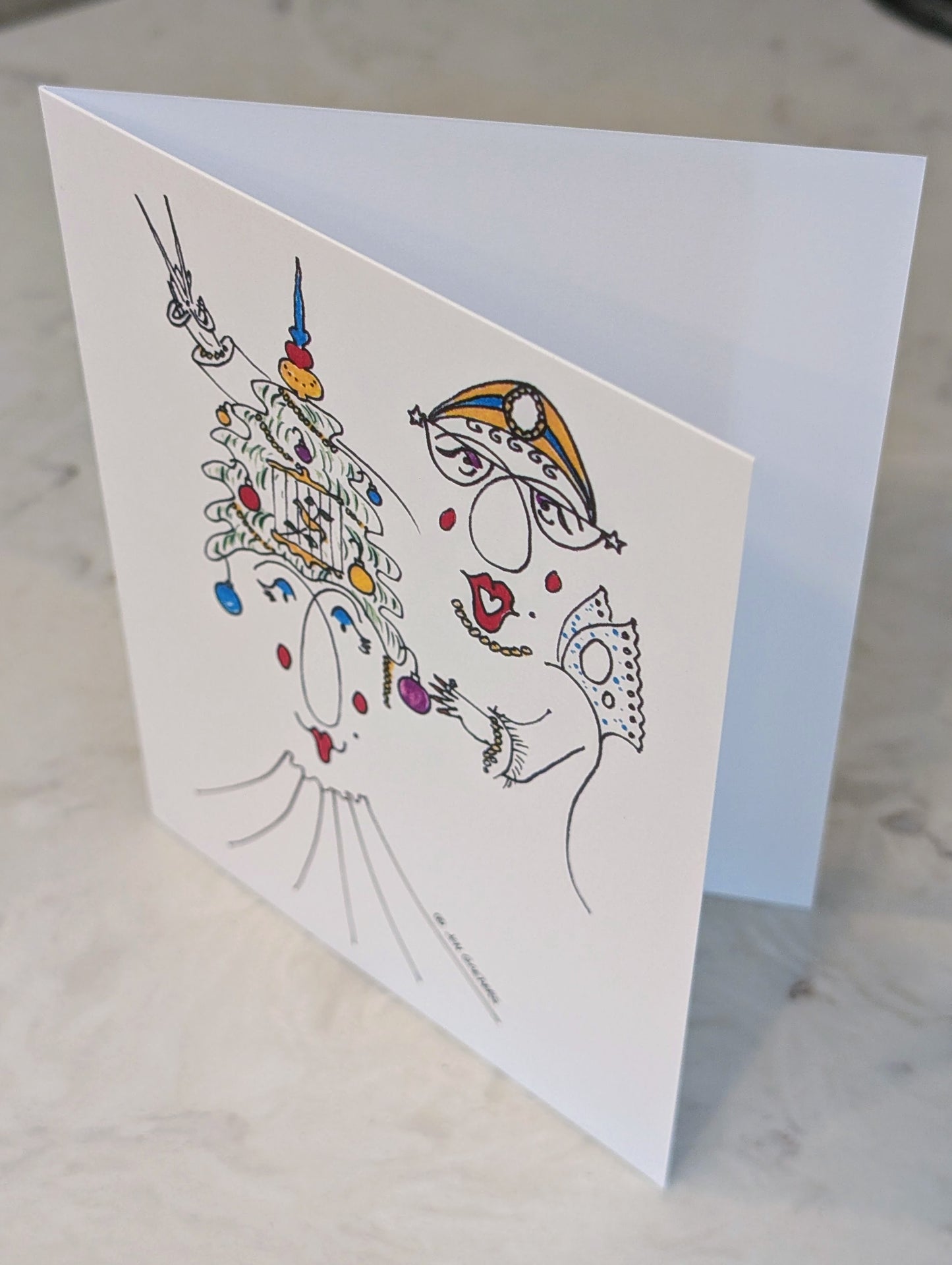 Greeting Card - Satirically Yours - Christmas Greetings
