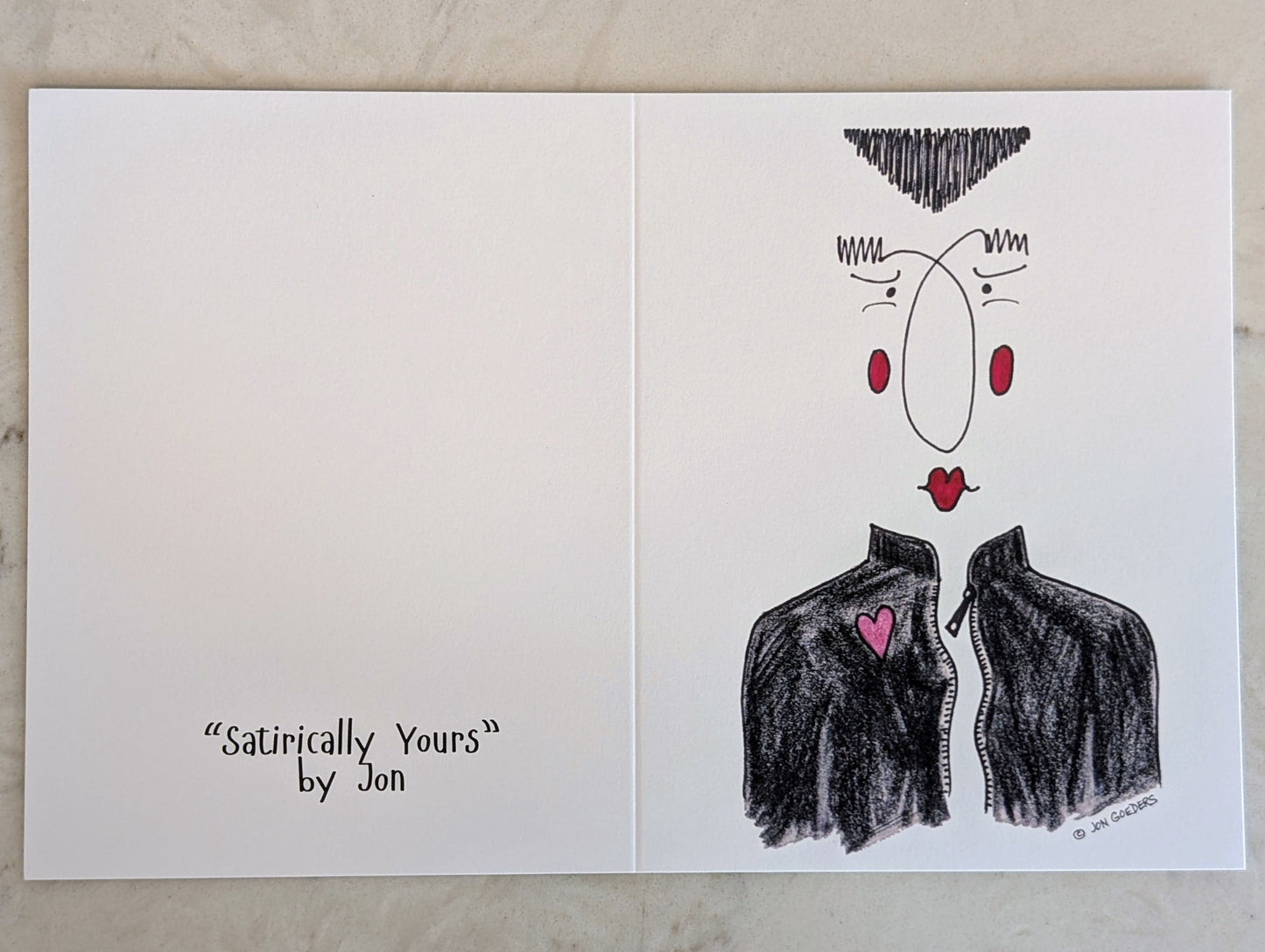 Greeting Card - Satirically Yours - Tough Guy Card