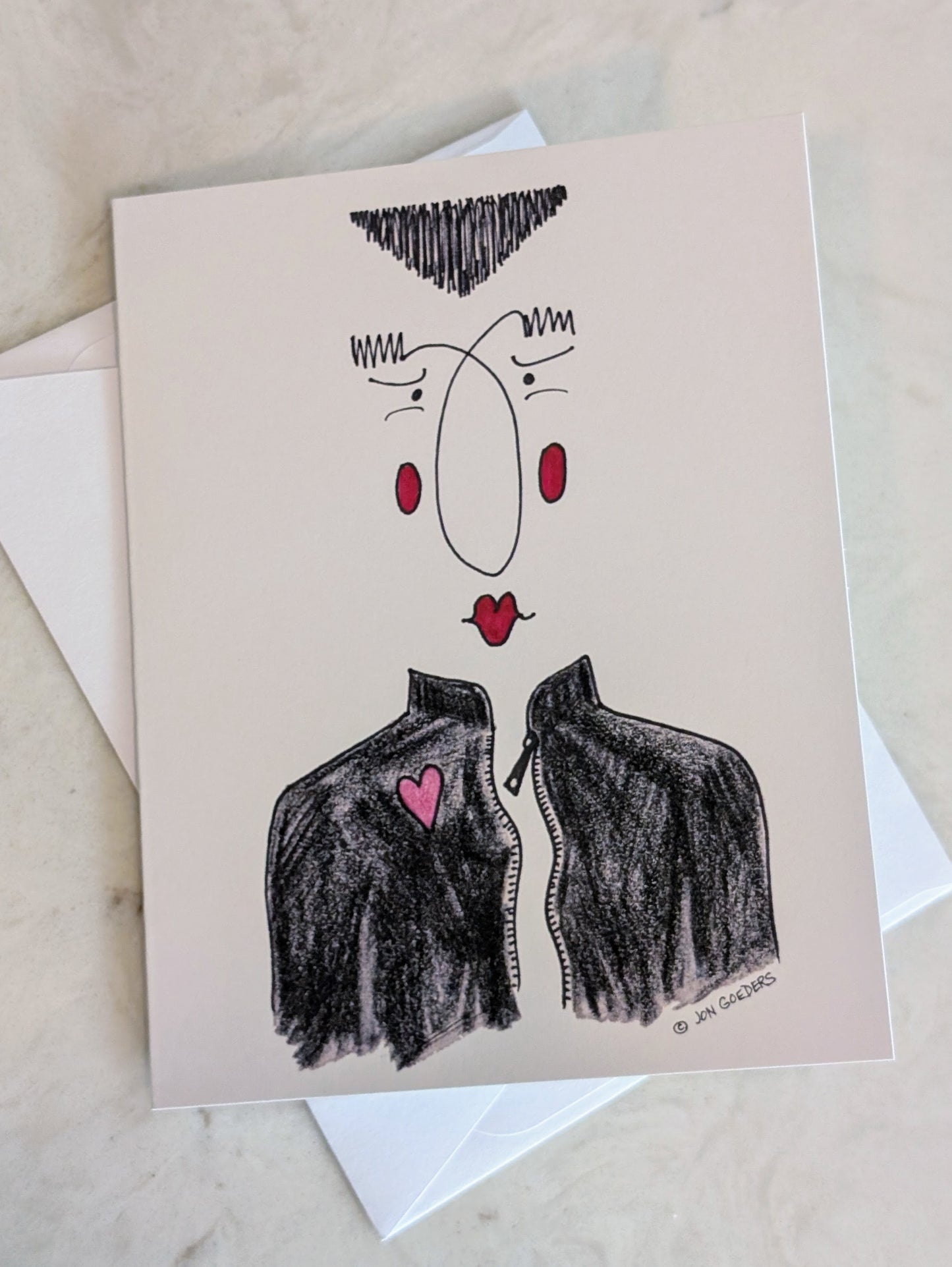Greeting Card - Satirically Yours - Tough Guy Card