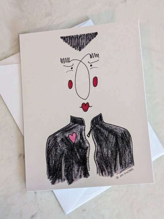 Tough Guy Greeting Card