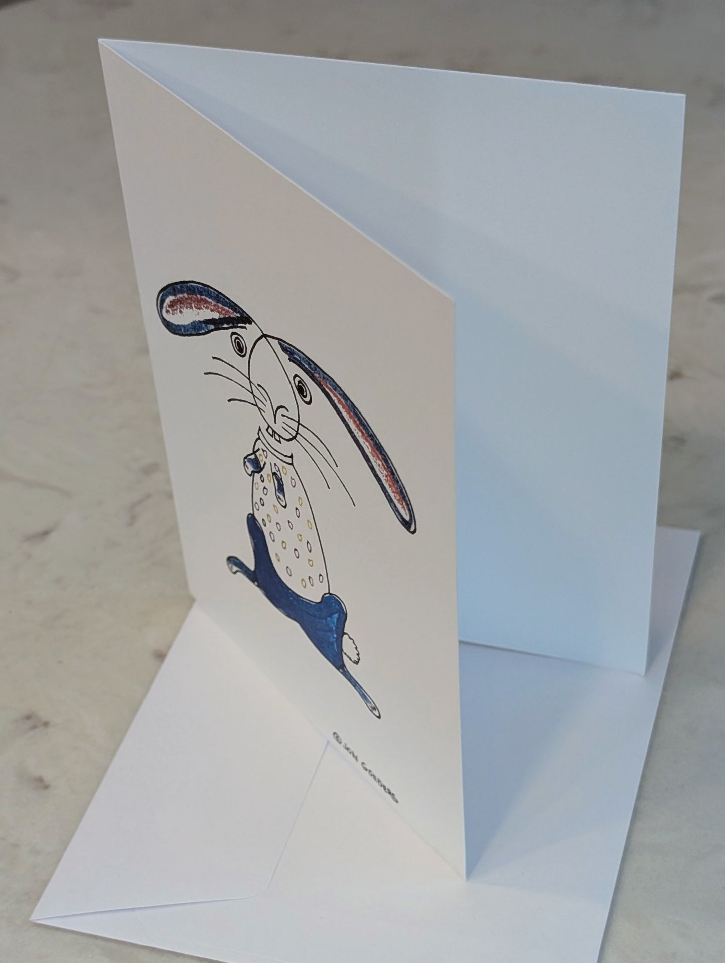 Greeting Card - Satirically Yours - Bunny Card