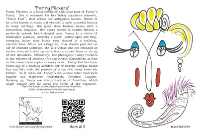 Fanny Flickers - "Fancy That!" - Greeting Card