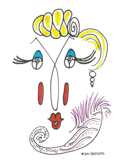 Fanny Flickers - "Fancy That!" - Greeting Card