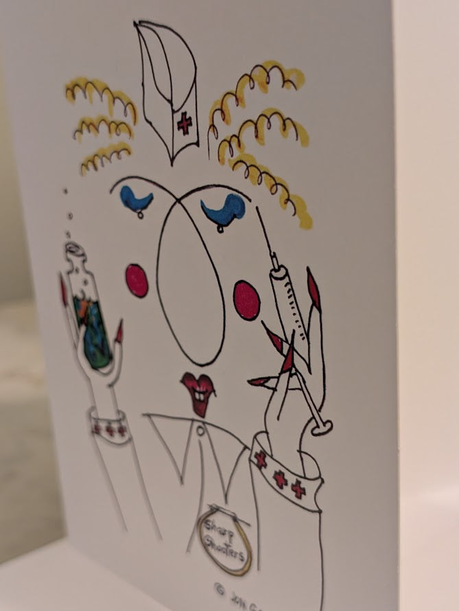 Stick 'Em Up - Estelle Stickers - Greeting Card