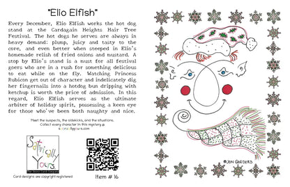 Elio Elfish - Holiday Greeting Card