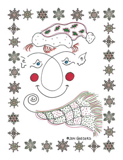 Elio Elfish - Holiday Greeting Card