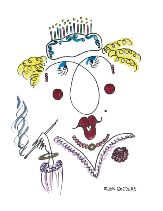 Have Your Cake And Wear It Too - Madelaine Croquet - Birthday Card