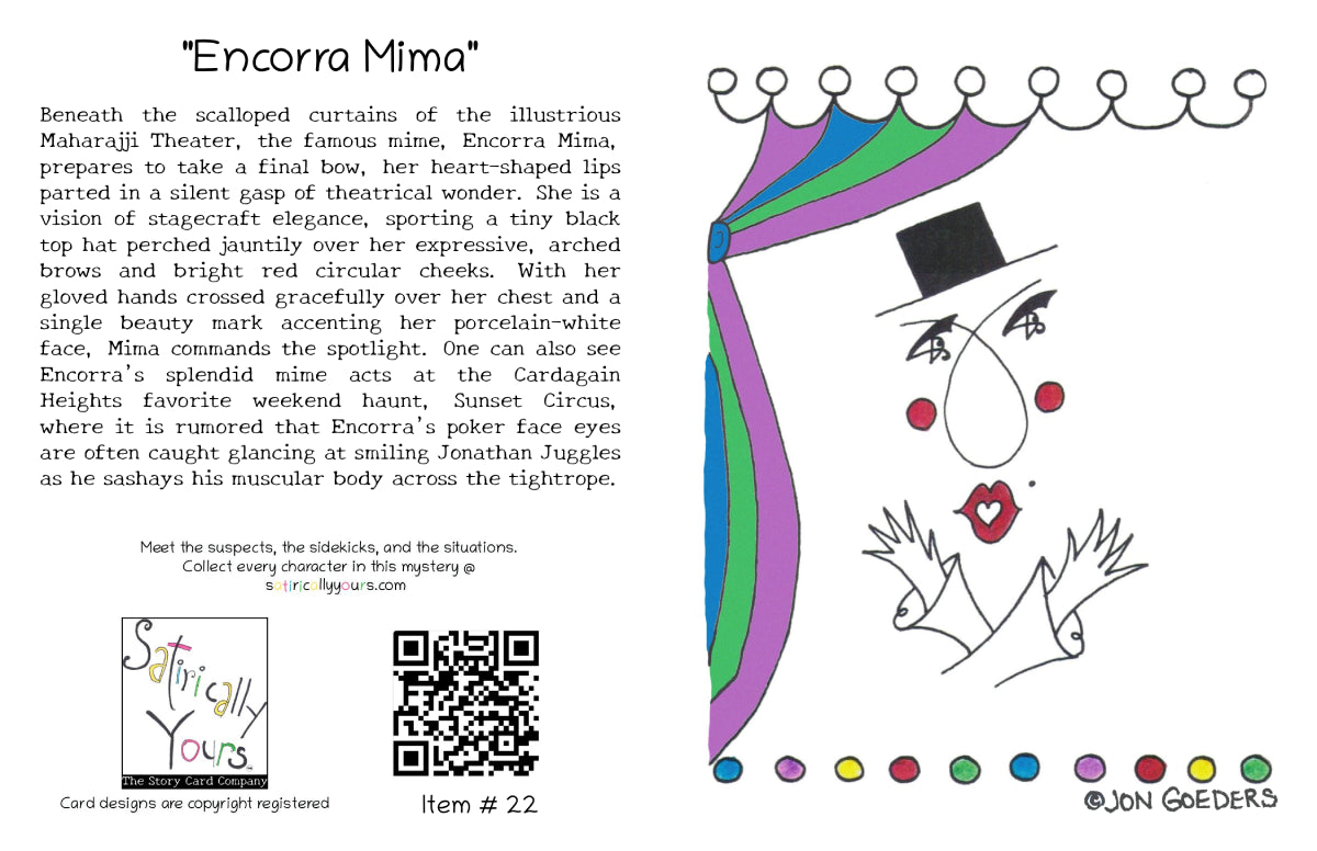 Encorra Mima - Greeting Card