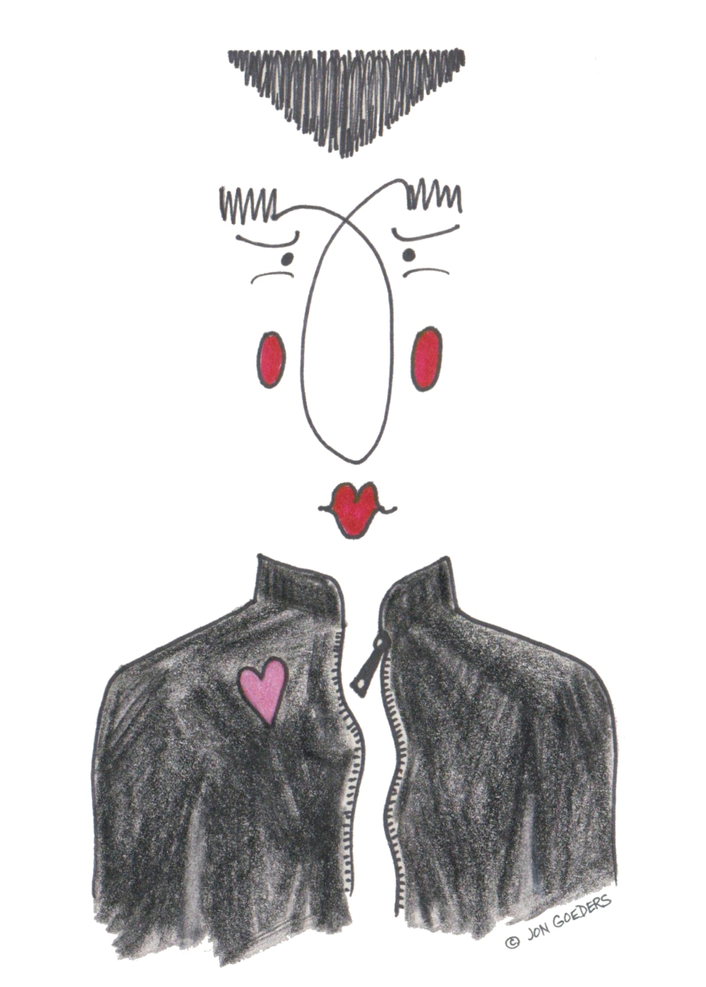 Tough Guy Greeting Card