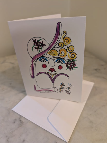 Miss Lilly Prize - Put A Ring On It - Greeting Card