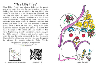 Miss Lilly Prize - Put A Ring On It - Greeting Card