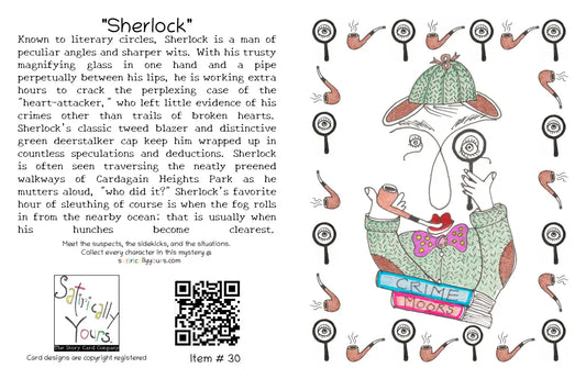 Sherlock - Greeting Card