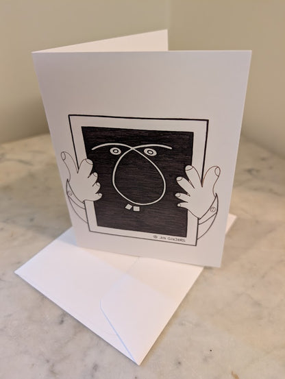 X-Ray Man - Get Well Soon Greeting Card