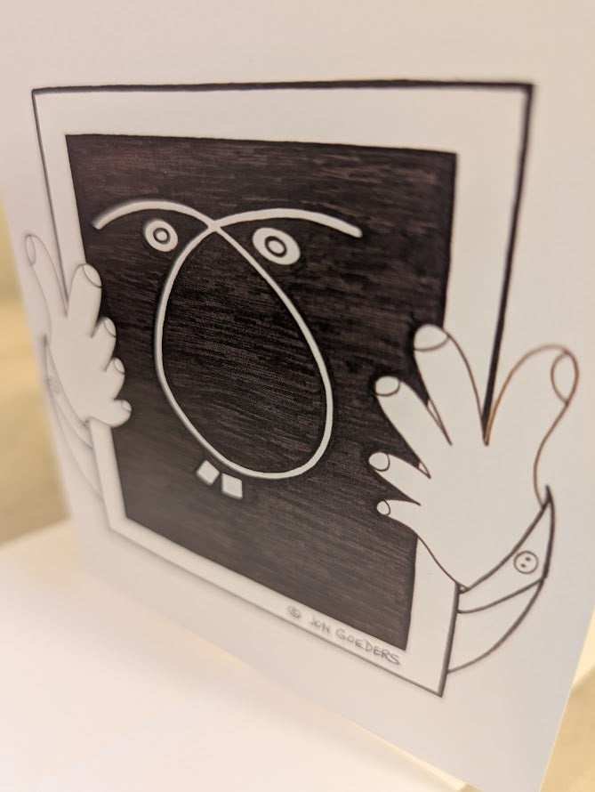 X-Ray Man - Get Well Soon Greeting Card