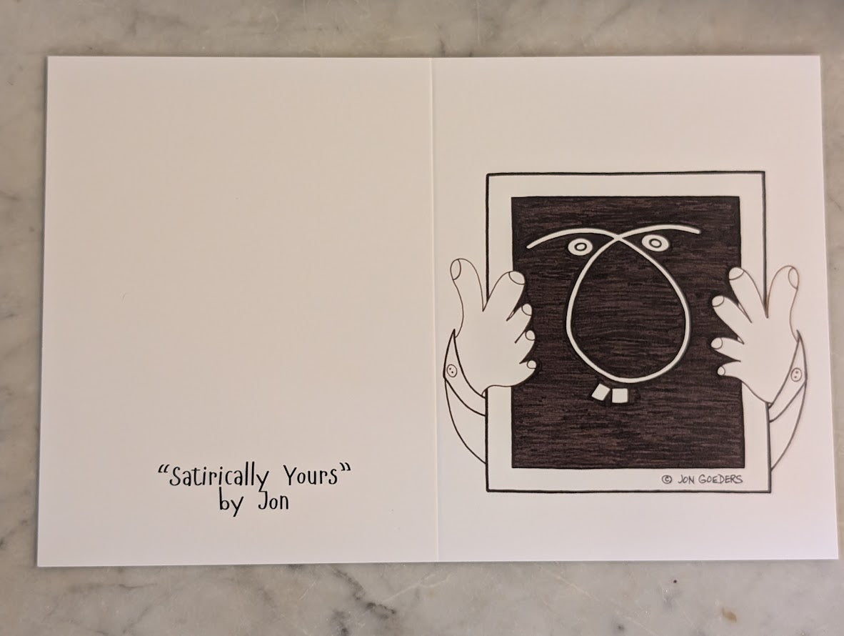 X-Ray Man - Get Well Soon Greeting Card