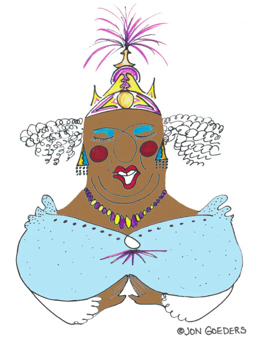 Bella Bellows - Greeting Card