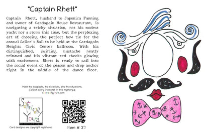 Captain Rhett - Greeting Card
