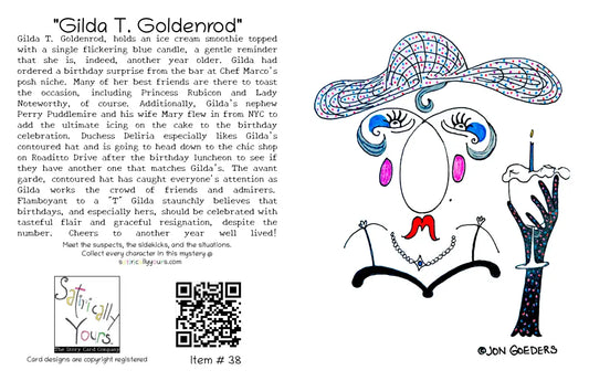 Gilda T. Goldenrod - Greeting Card
