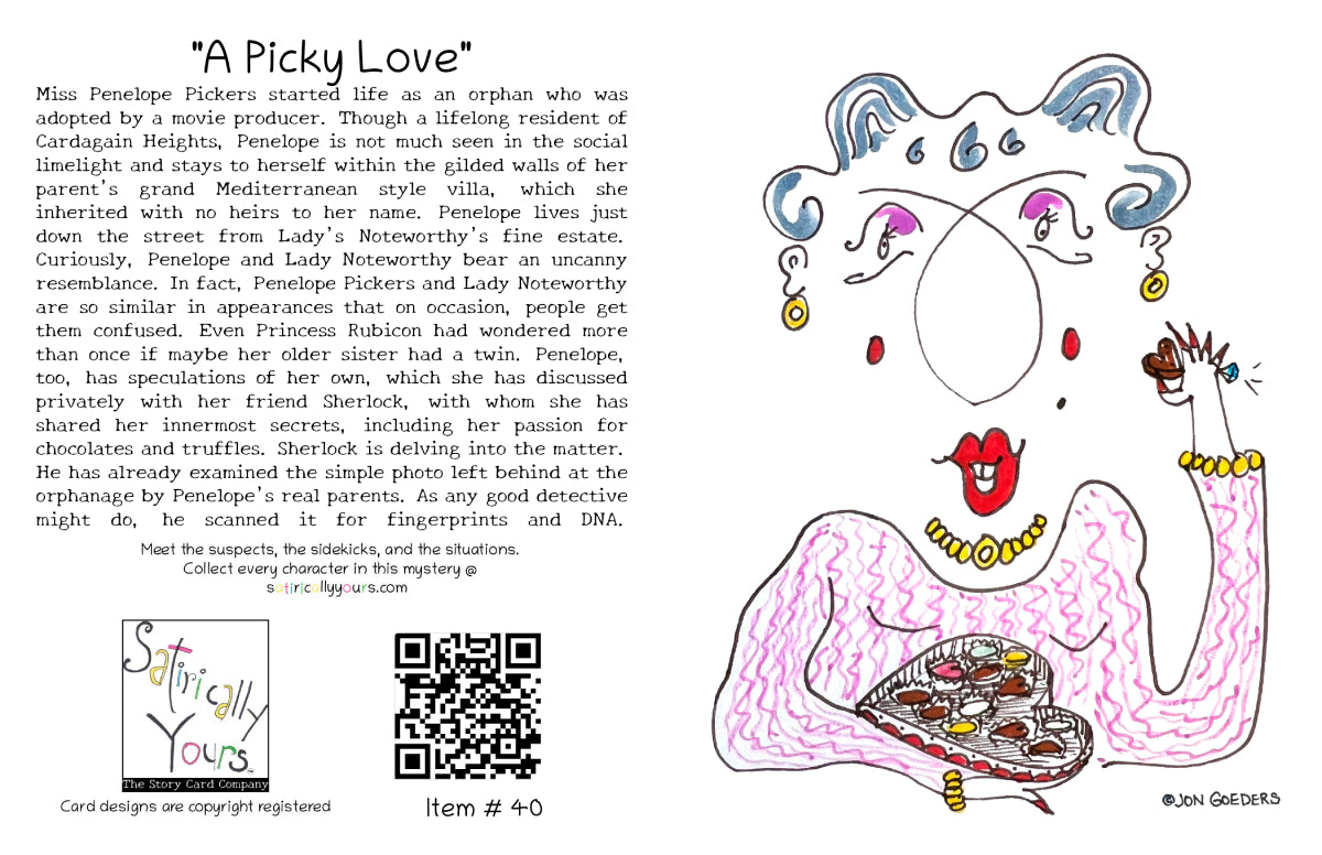 Penelope Pickers - A Greeting Card For Love