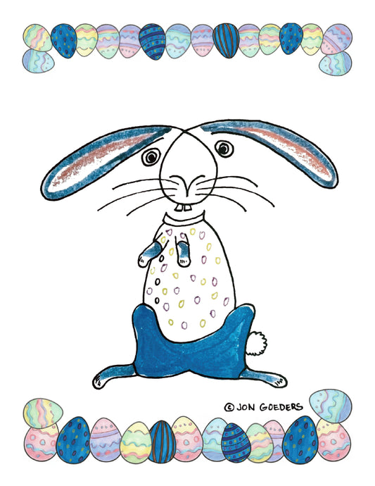 Bunny Boomers - Greeting Card