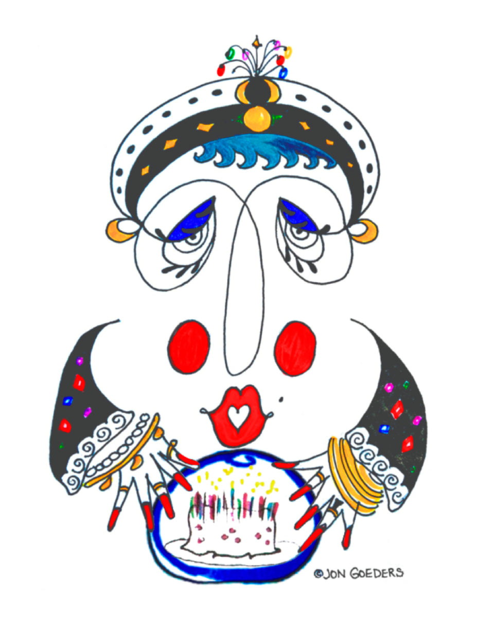 Madame Zestla - Birthday Card