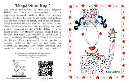 Royal Greetings - Greeting Card