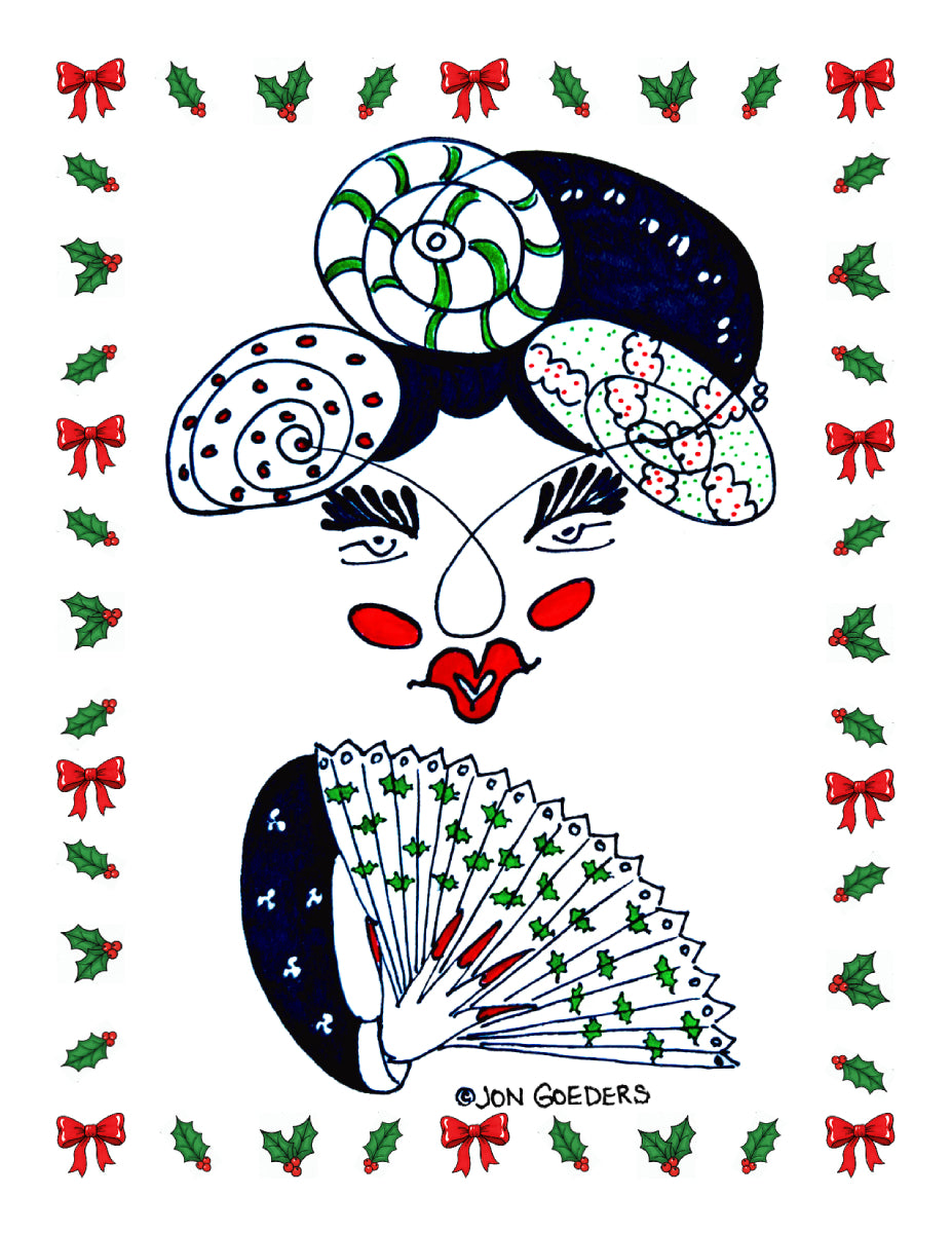 Japonica Fanning - Greeting Card
