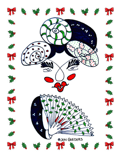 Japonica Fanning - Greeting Card