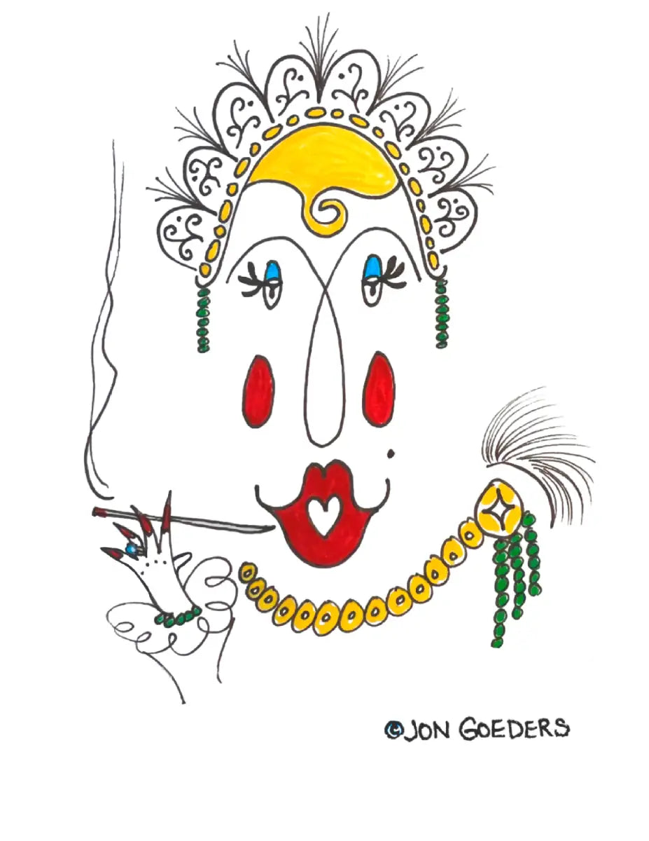 Gloria Swansong - Greeting Card