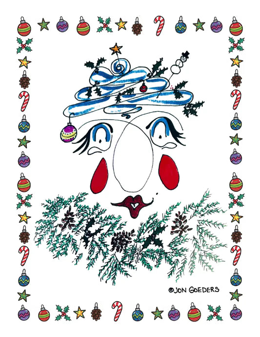 Miss Iltoell - Christmas Greeting Card