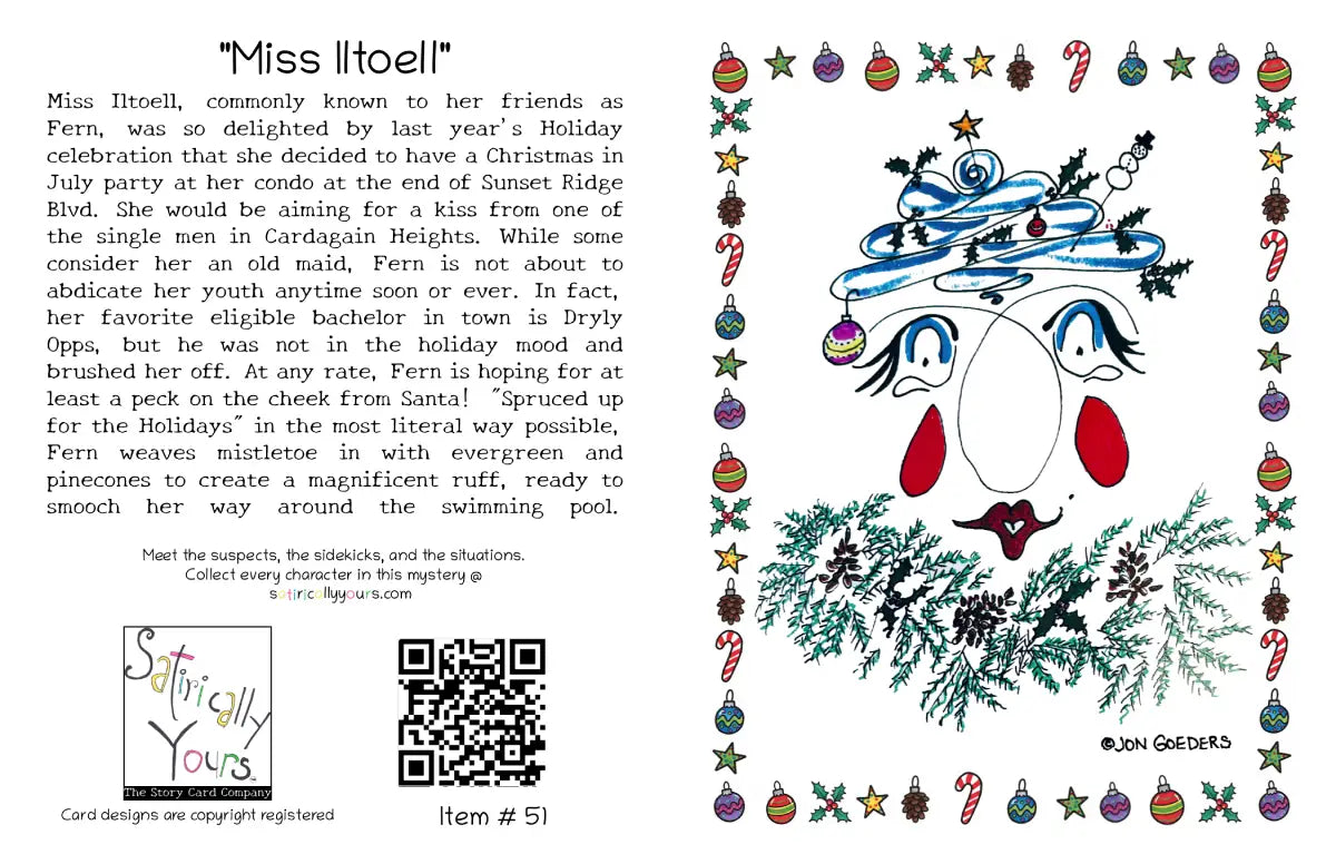 Miss Iltoell - Christmas Greeting Card