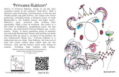 Princess Rubicon - Greeting Card