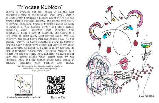 Princess Rubicon - Greeting Card