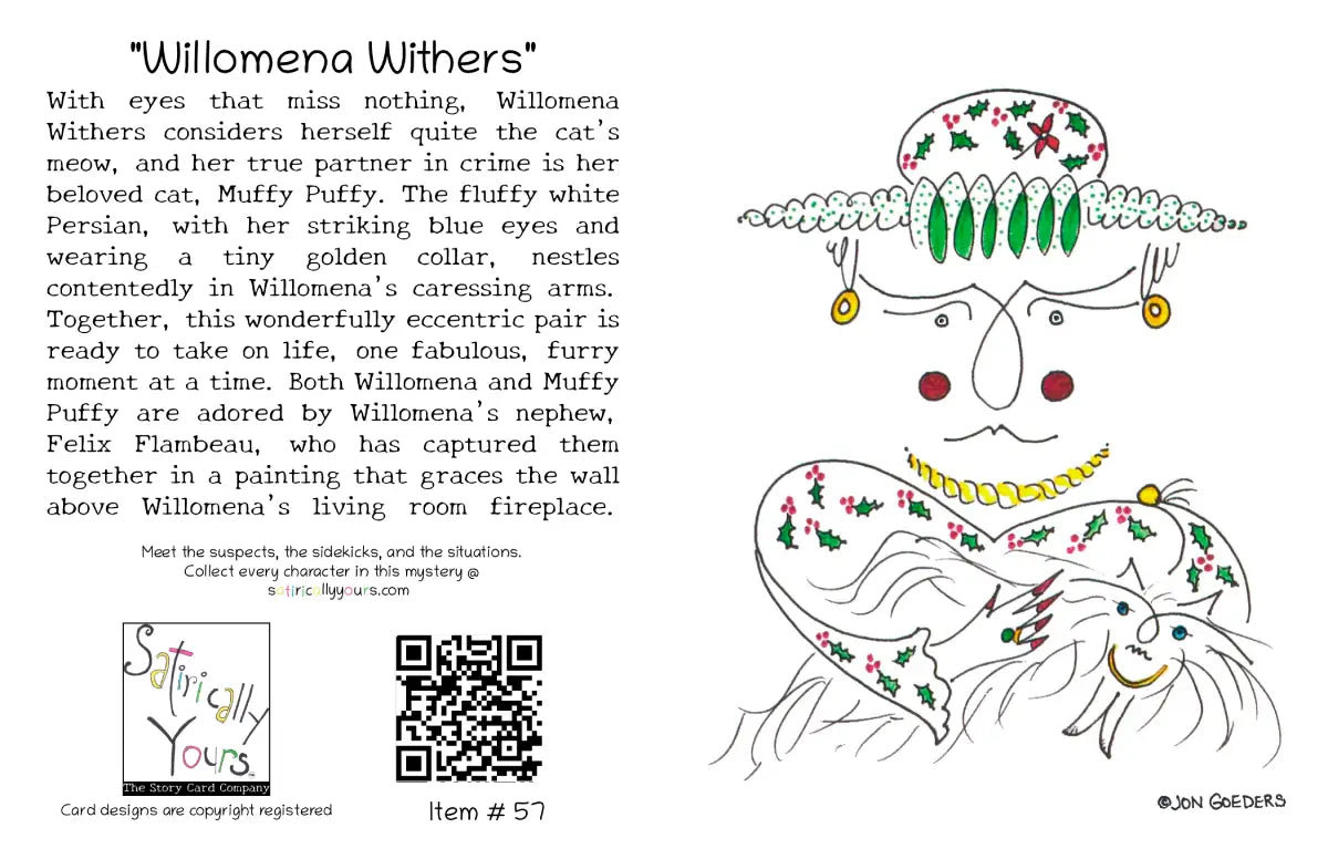 Willomena Withers - Greeting Card