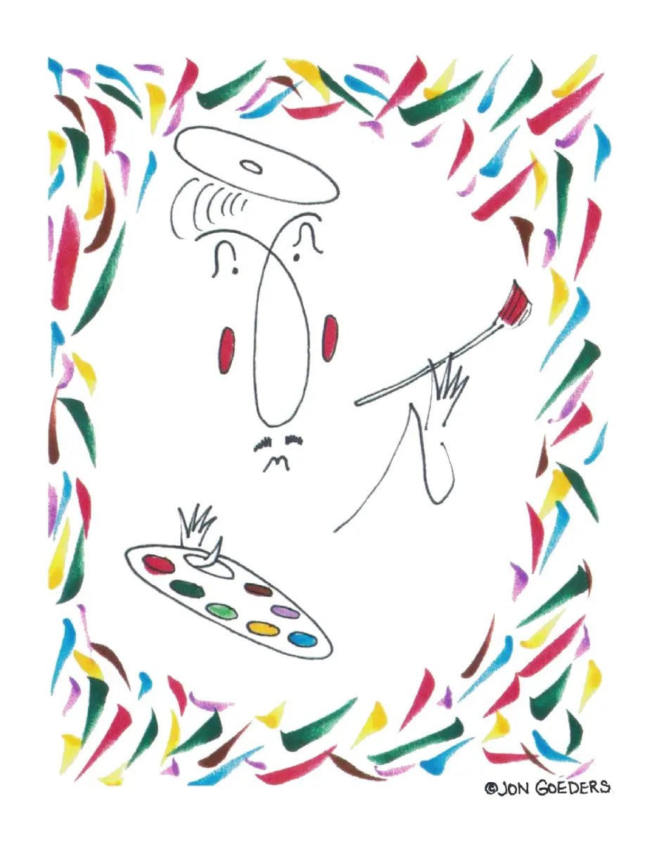 Felix Flambeau - Greeting Card