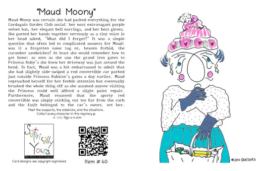 Maud Moony - Greeting Card