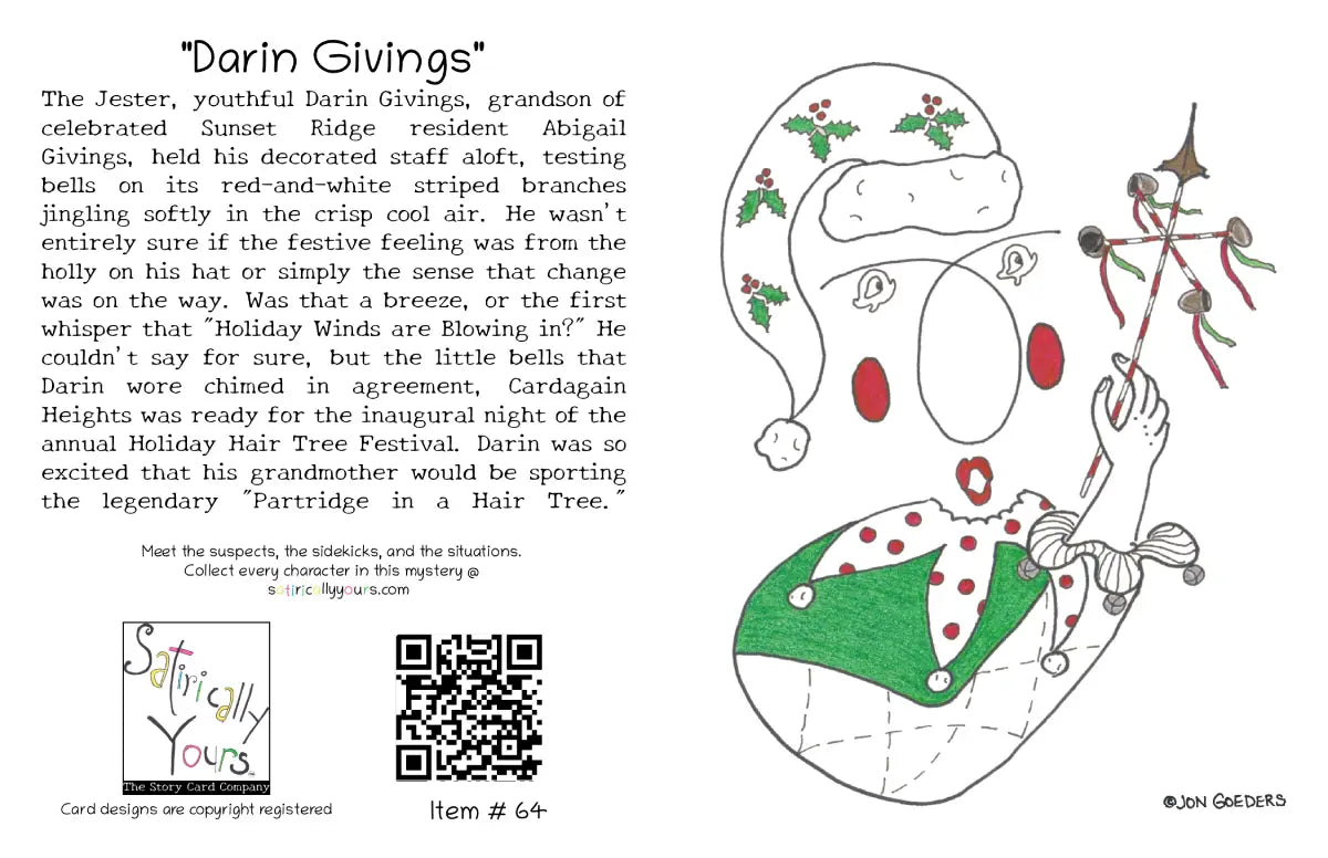 Holiday Winds are Blowing In - Holiday Greeting Card