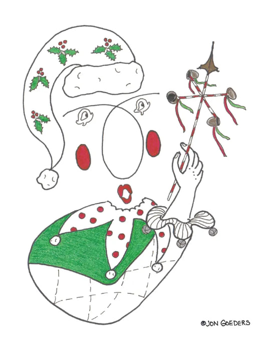 Holiday Winds are Blowing In - Holiday Greeting Card