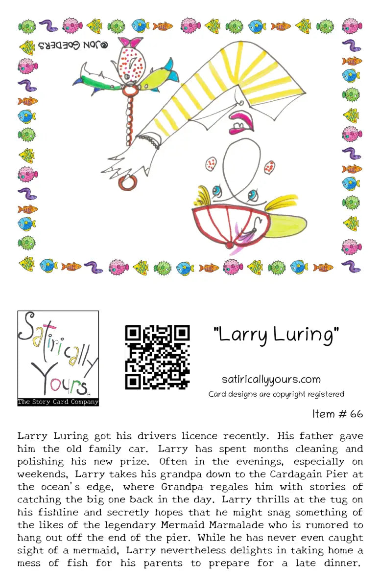 Larry Luring - Greeting Card