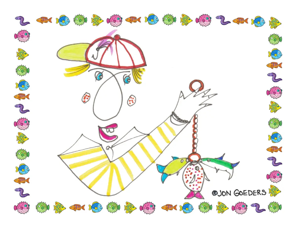 Larry Luring - Greeting Card