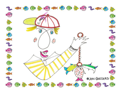 Larry Luring - Greeting Card